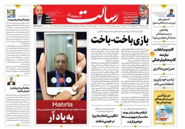 Foto - İran basınında Türkiye ve Başkan Erdoğan düşmanlığı! Böyle skandal ifadeler görülmedi