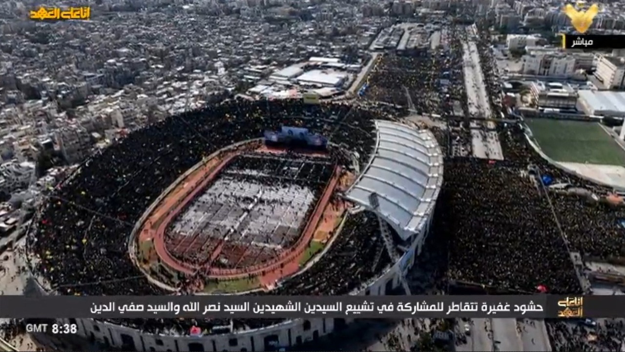 Foto - İran bayrağı neden yok? Hizbullah'tan eski liderlerine cenaze töreni