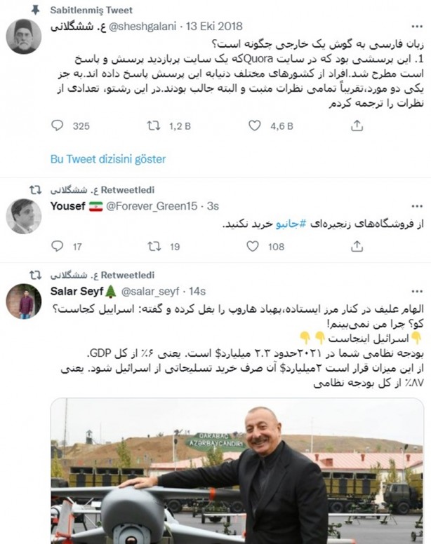 Foto - İran'dan skandal Türkiye paylaşımı! "2023’te Erdoğan kaybedince Kılıçtaroğlu’ndan onların yargılanıp teslim edilmesini isteyeceğiz"