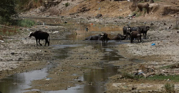 Foto - Komşu İran'dan ortalığı karıştıracak adım! Nehrin suyunu resmen kestiler