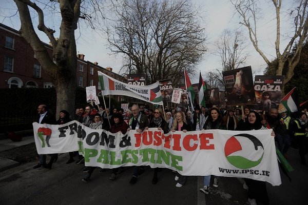 Foto - İrlanda’da Filistin'e destek gösterisi düzenlendi