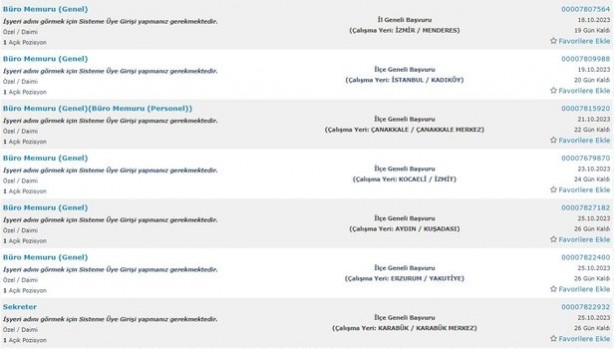 Foto - İş arayanlar dikkat! 18 bin lira maaşla 10 bine yakın eleman alınacak!