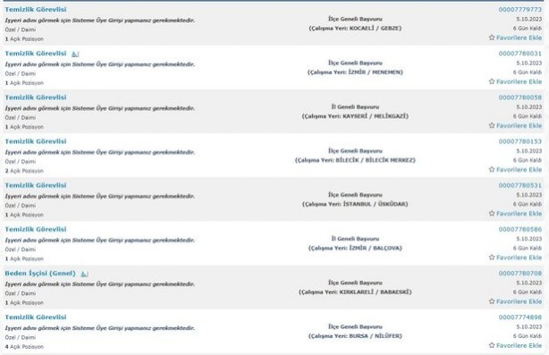 Foto - İş arayanlar dikkat! 18 bin lira maaşla 10 bine yakın eleman alınacak!