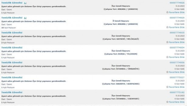 Foto - İş arayanlar dikkat! 18 bin lira maaşla 10 bine yakın eleman alınacak!