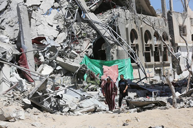 Foto - İşgalci İsrail binlerce kişiyi katletti... Nuseyrat Kampı'nın kuzeyinden çekildi: 'Büyük bir yıkım' bıraktı!