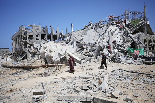 Foto - İşgalci İsrail binlerce kişiyi katletti... Nuseyrat Kampı'nın kuzeyinden çekildi: 'Büyük bir yıkım' bıraktı!