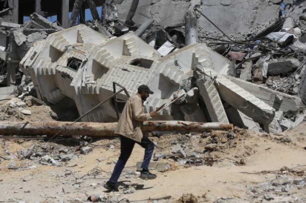 Foto - İşgalci İsrail binlerce kişiyi katletti... Nuseyrat Kampı'nın kuzeyinden çekildi: 'Büyük bir yıkım' bıraktı!