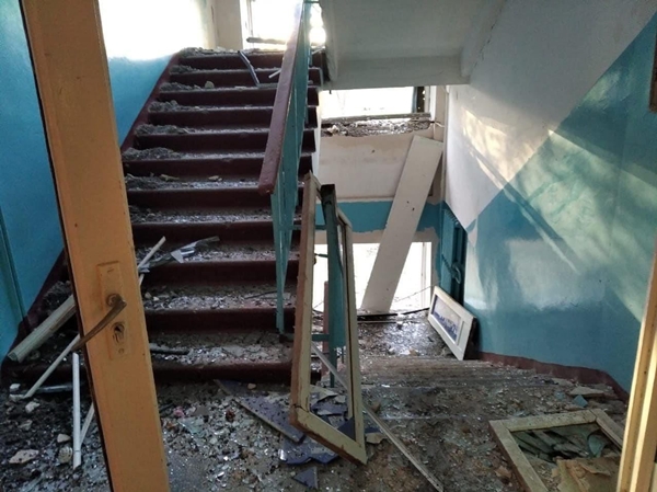 Foto - İşgalci Rus güçleri hastaneyi vurdu