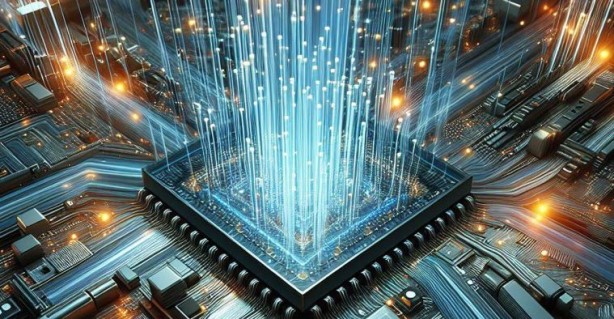 Foto - Işıkla çalışan, ‘hacklenemez’ çip ürettiler