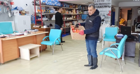 Foto - İskenderun Sahili'nde su çekiliyor