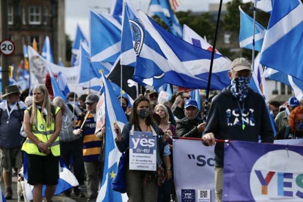Foto - İskoçlar bağımsızlık için sokaklarda