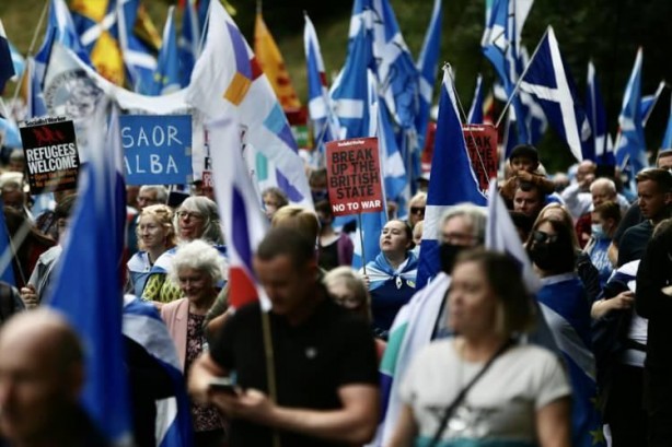 Foto - İskoçlar bağımsızlık için sokaklarda