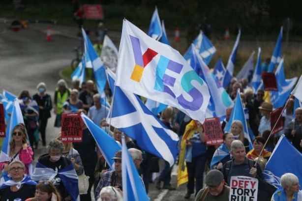 Foto - İskoçlar bağımsızlık için sokaklarda