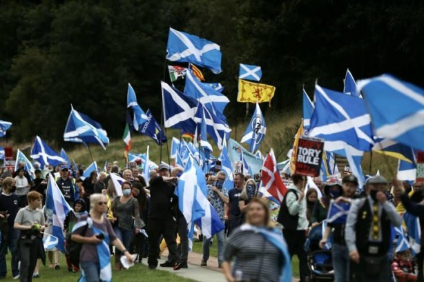 Foto - İskoçlar bağımsızlık için sokaklarda