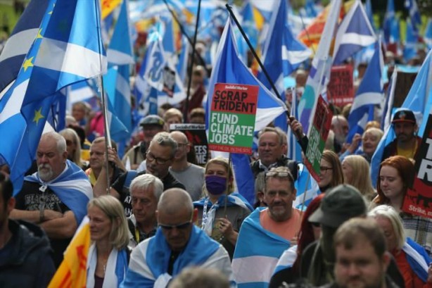 Foto - İskoçlar bağımsızlık için sokaklarda