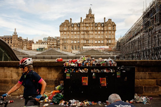 Foto - İskoçya'da çöp yığınları! Fare istilası kapıda