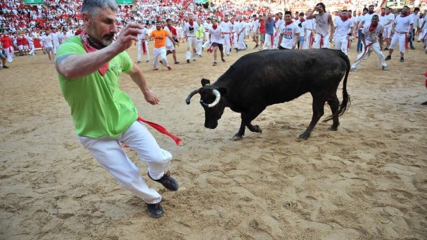 Foto - İspanya'da 'boğa katliamı' iptal edildi