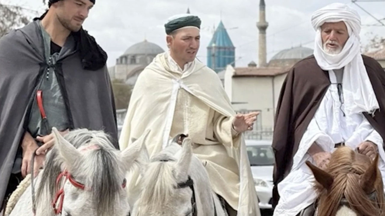 Foto - İspanya’dan at sırtında Hacca geldiler