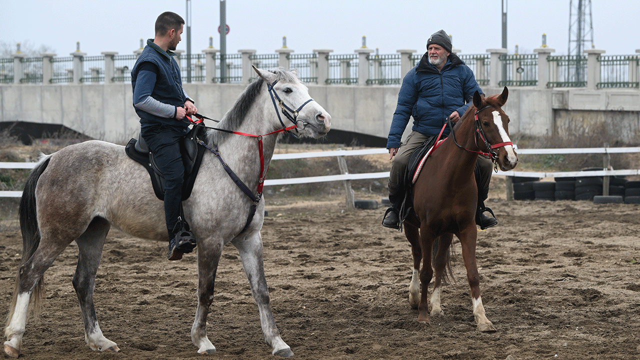 Foto - İspanya'dan at sırtında yola çıktılar! 3 hacı adayı Türkiye'ye ulaştı