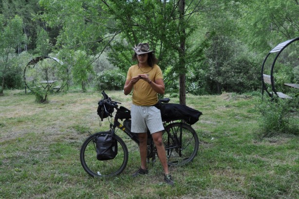 Foto - İspanya’dan bisikletle dünya turuna çıkan gezgin.. Bakın hangi ilimize hayran kaldı