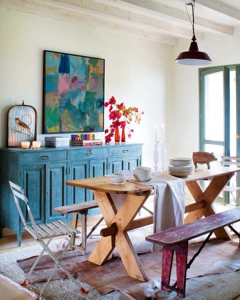 Foto - İspanyol tarzı ev dekorasyonu