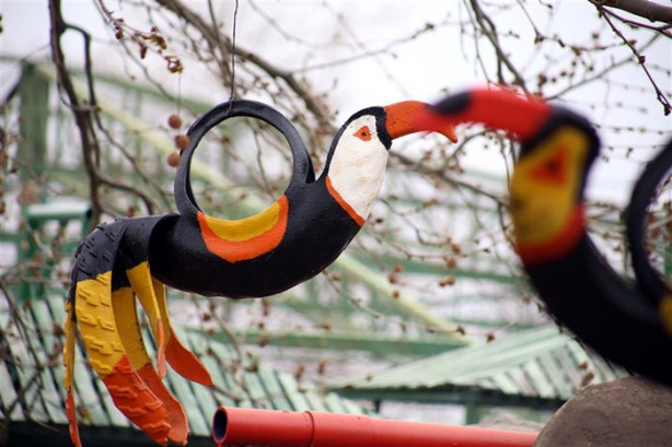 Foto - Isparta'da atıklar sanat eserine dönüşüyor