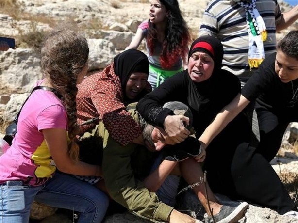 Foto - İsrail askerinden dehşete düşüren görüntü