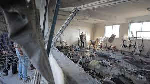 Foto - İsrail, BM merkezini vurdu! 