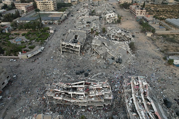 Foto - İsrail bombaları yerle bir etti! Zehra bölgesi bir zamanlar böyle görünüyordu