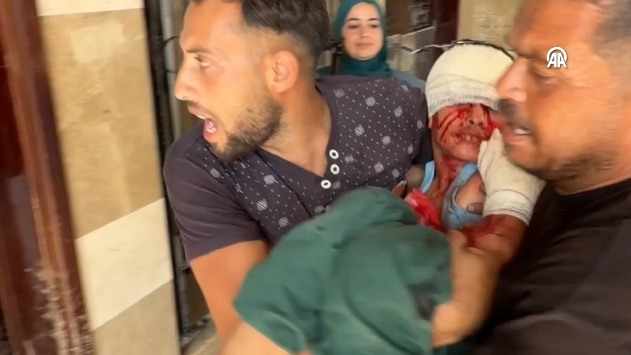 Foto - İsrail bu kez Japon Mahallesi'ni vurdu!