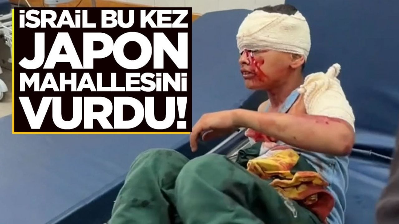 İsrail bu kez Japon Mahallesi'ni vurdu!