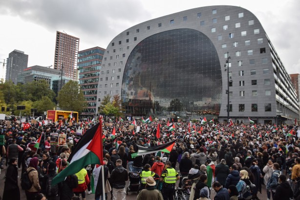Foto - İsrail destekçisi Hollanda'ya Gazze şoku