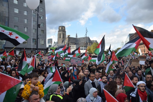 Foto - İsrail destekçisi Hollanda'ya Gazze şoku