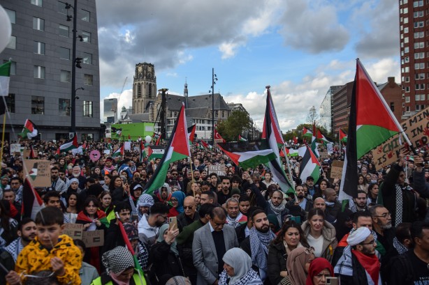 Foto - İsrail destekçisi Hollanda'ya Gazze şoku