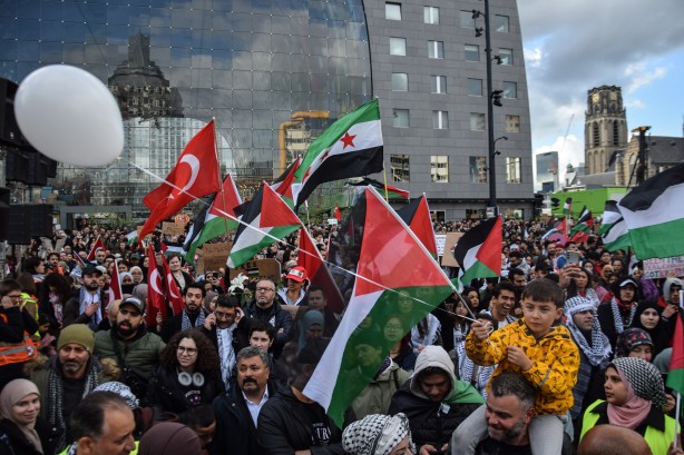 Foto - İsrail destekçisi Hollanda'ya Gazze şoku