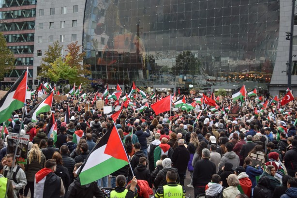 Foto - İsrail destekçisi Hollanda'ya Gazze şoku