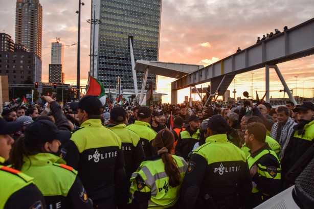 Foto - İsrail destekçisi Hollanda'ya Gazze şoku