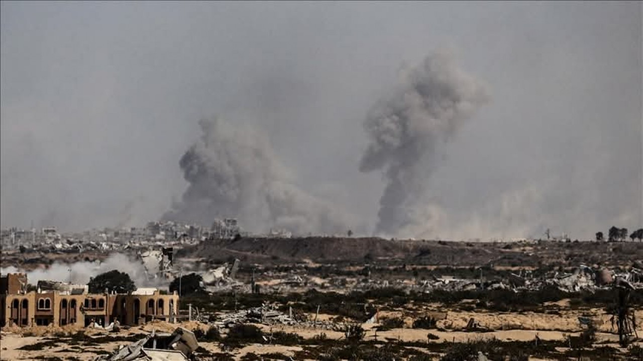 Foto - İsrail, Ezher Üniversitesi’ni bombaladı! Bina tamamen yıkıldı