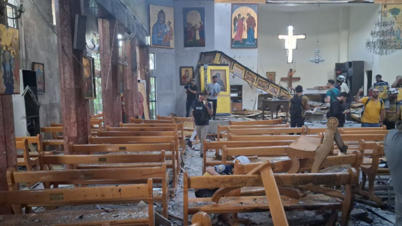 İsrail Gazze'de Kilise Vurdu! İtalya Başbakanı Meloni'den İsrail'e Tepki: Kabul Edilemez!
