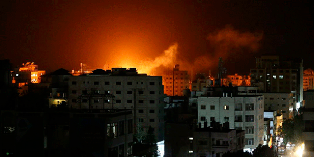 Foto - İsrail güçleri Gazze'yi vurdu