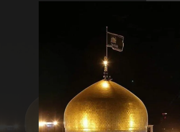 Foto - Dünyayı titretecek gelişme! Filistin'e destek veren ülkede bulunan Razavi Türbesi'nde kara sancak çekildi... Bakın bu ne anlama geliyor