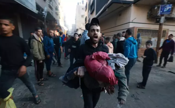 Foto - İsrail katliama hazırlanıyor, skandal harita: İşaretli yerleri terk edin