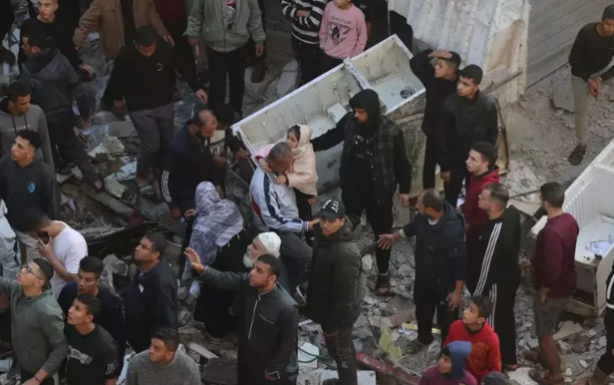 Foto - İsrail katliama hazırlanıyor, skandal harita: İşaretli yerleri terk edin