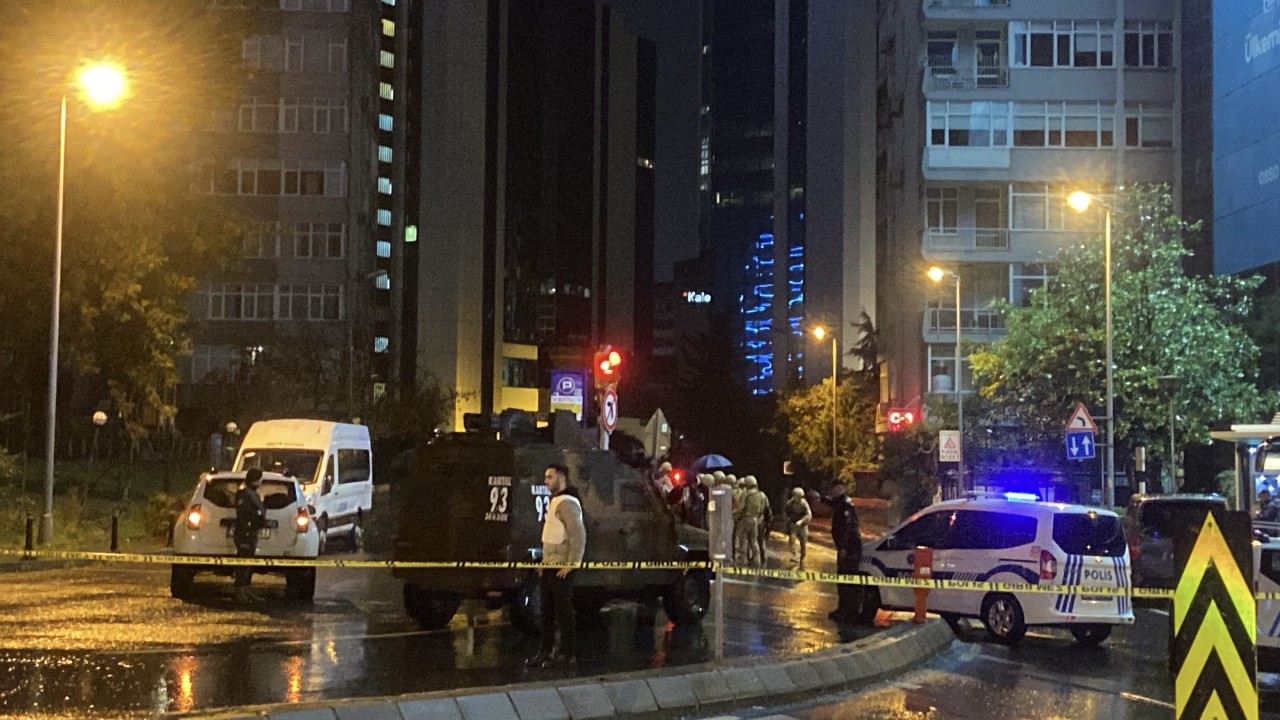 Foto - İsrail Konsolosluğu önünde hareketli dakikalar: Pompalı tüfekle ateş açtı