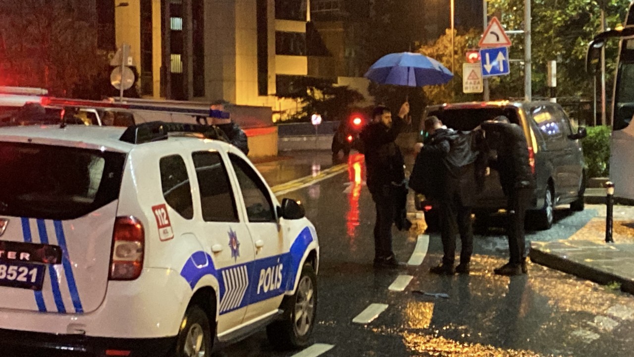 Foto - İsrail Konsolosluğu önünde hareketli dakikalar: Pompalı tüfekle ateş açtı