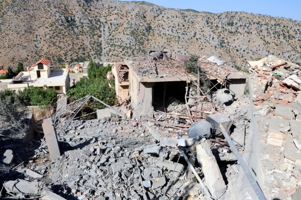 Foto - İsrail Lübnan'ı vurmuştu... O ülkeden tehdit! "Yok edici savaş başlar"