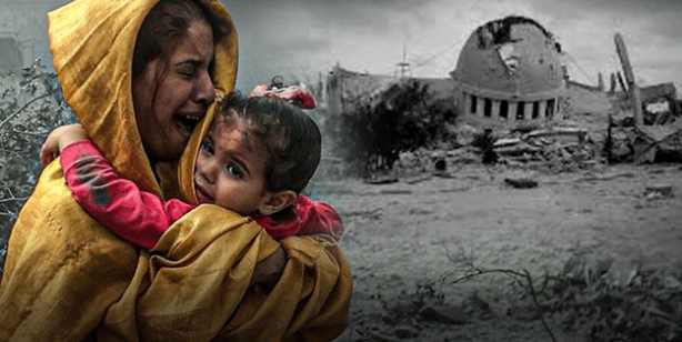 İsrail, Müslüman âlemini eze eze yendi. Bunun lamı cimi yok! İster ne mutlu Türk ol ister ne mutlu Arap böyle giderse halimiz harap