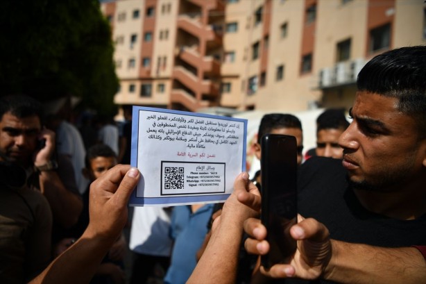 İsrail ordusu, Gazze Şeridi'ne havadan ilan attı! İlanda yazanlar "Yok artık" dedirtti