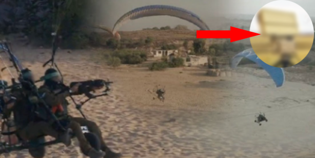 İsrail paramotorları tespit edemedi! Türkiye'nin elindeki silah ortaya çıktı... Paramatorlara bakın ne yapıyor