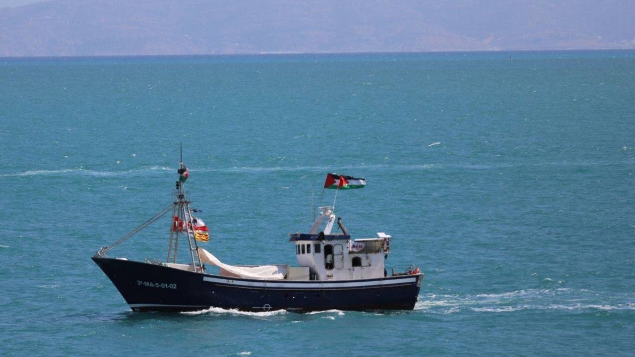 Foto - İsrail savaş gemileri Sumud Filosu’na karşı harekete geçti! 